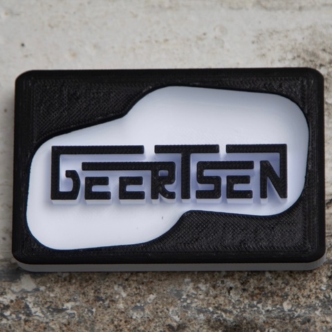 white with black deck -  